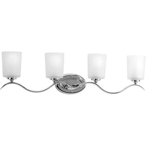 Inspire 4 Light 31 inch Polished Chrome Bath Vanity Wall Light