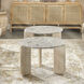 Quarry 28 X 18 inch Terrazzo and White Bleached Wood Coffee Table