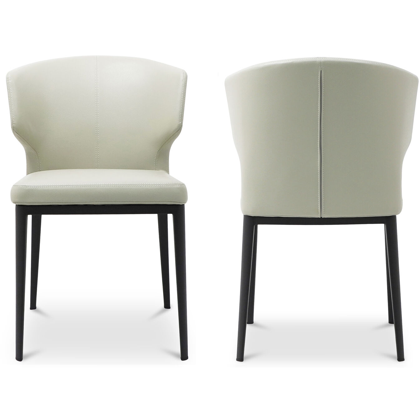 Delaney Beige Side Chair, Set of 2