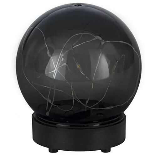 Solar 0.06 watt Transparent Black Outdoor Path Light, Small, Set of 12
