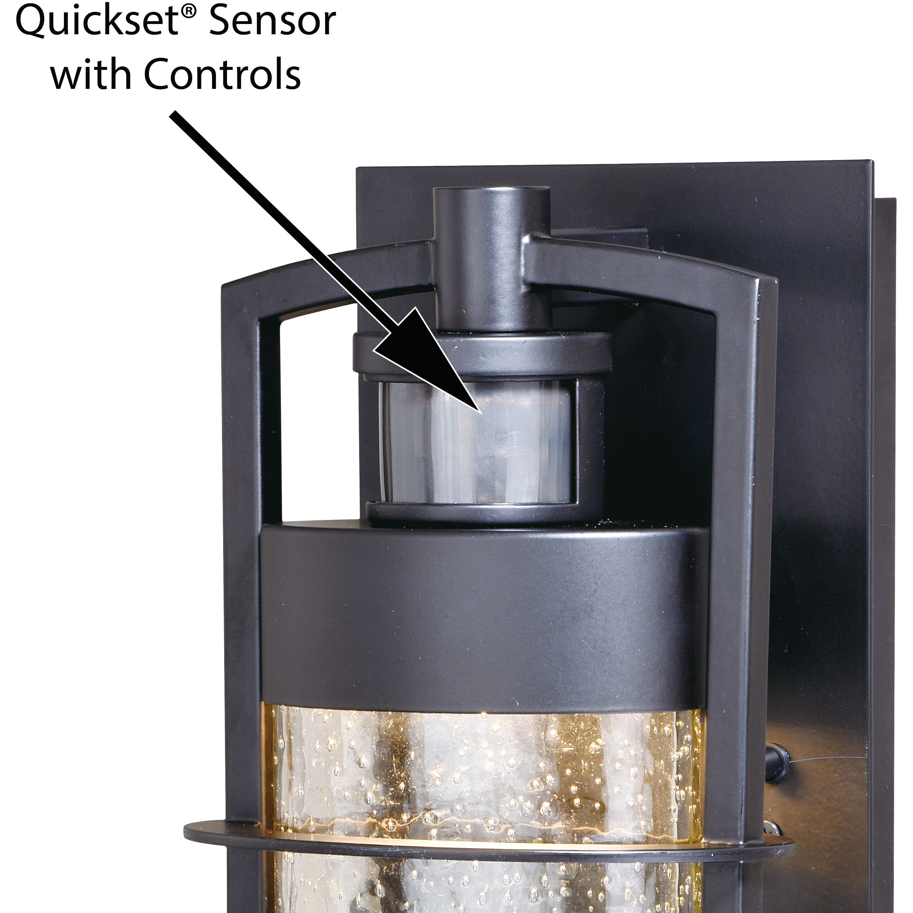 Logan Carbon Bronze Outdoor Motion Sensor