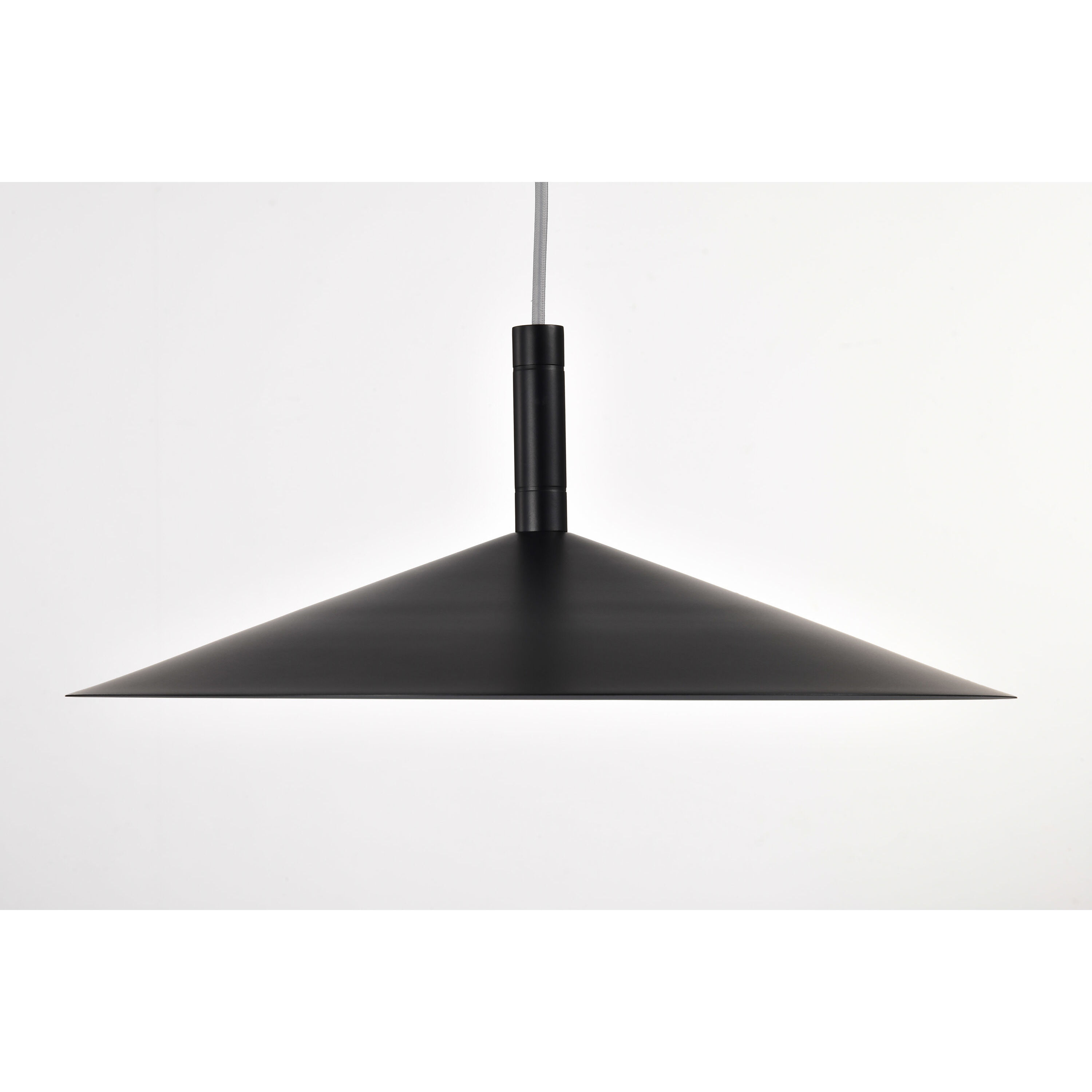 Corrine LED 18 inch Matte Black Pendant Ceiling Light