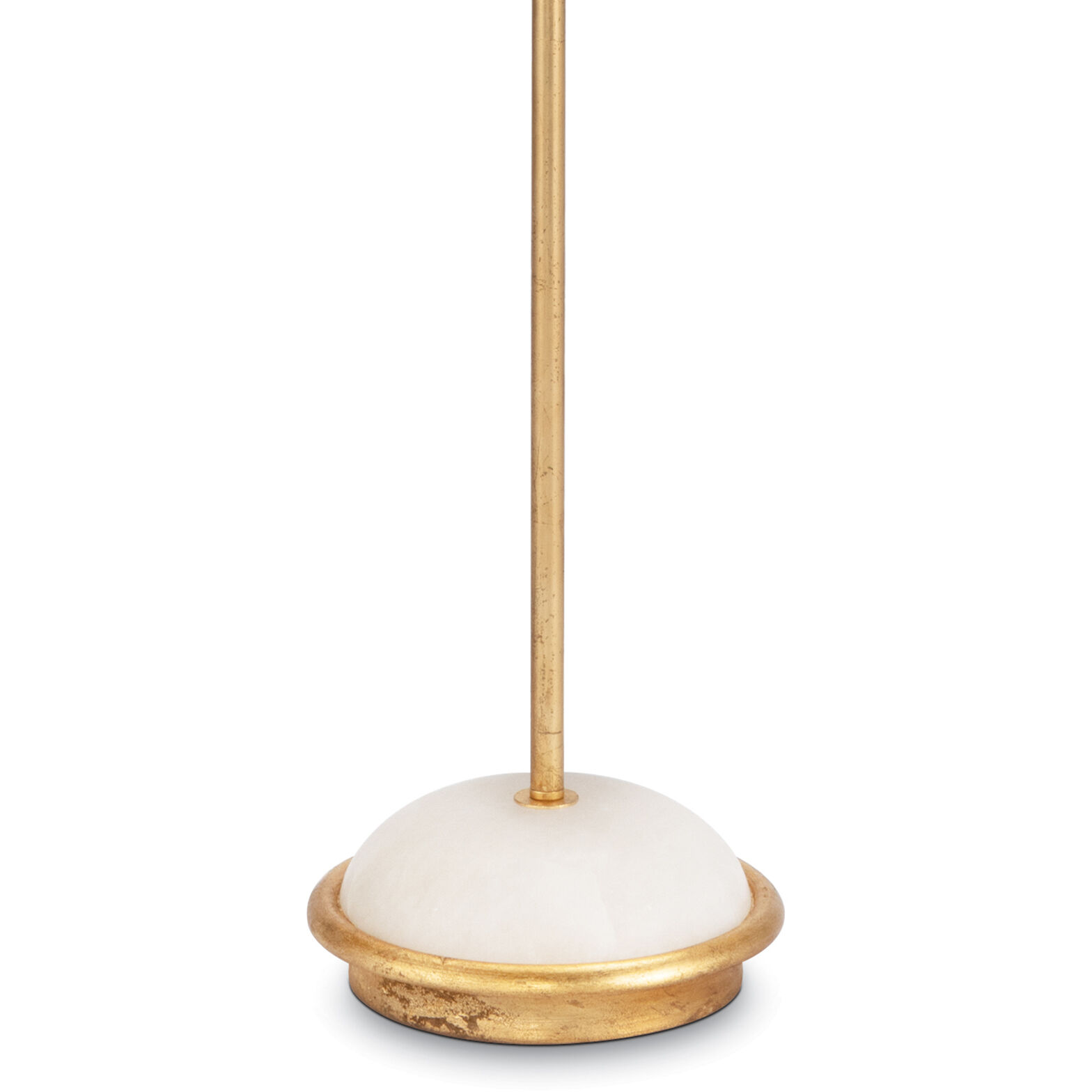 Fisher 62 inch 100.00 watt Gold Leaf Floor Lamp Portable Light