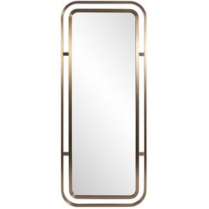 Dearborn 72 X 30 inch Brass Mirror