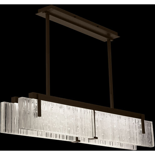 Terra 4 Light 52.25 inch Bronze Pendant Ceiling Light in Rake