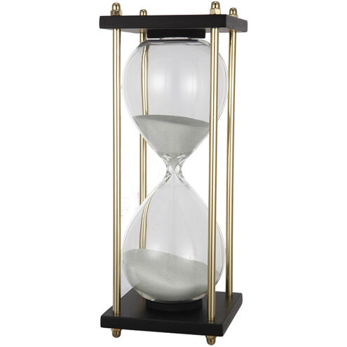 Modern White Sand/Black Hourglass