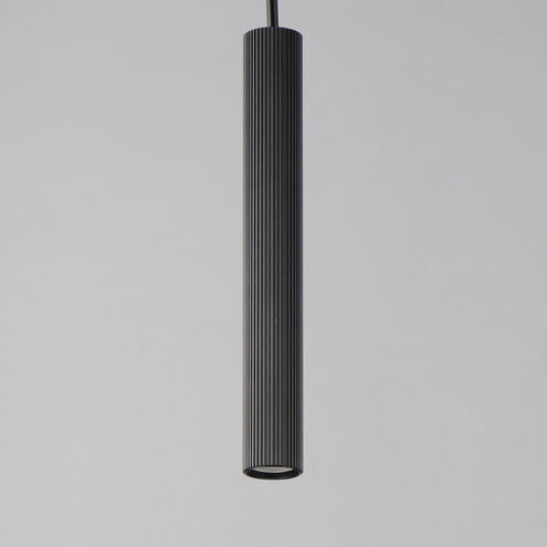 Reeds LED 2.25 inch Black Single Pendant Ceiling Light