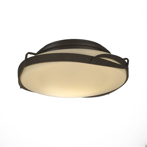 Flora 2 Light 13.9 inch Dark Smoke Flush Mount Ceiling Light