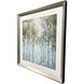 After the Rain Green and Blue and White Framed Art