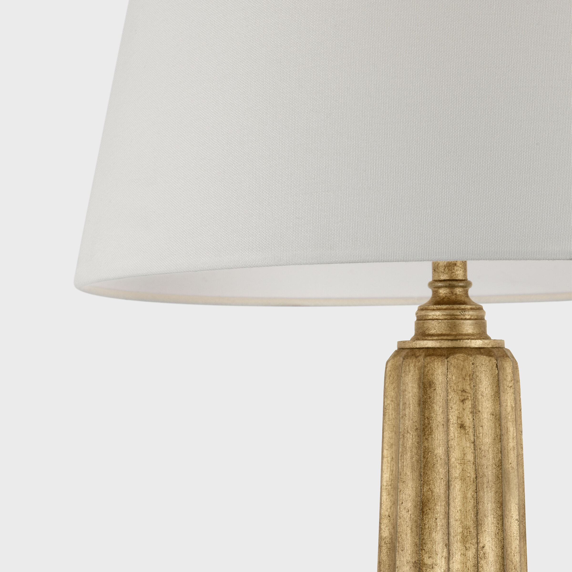 Chapman & Myers Fluted Spire 32.25 inch 5.00 watt Gilded Iron Cordless Table Lamp Portable Light, Large