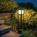 Tower 277 13.2 watt Black Bollard Light in 2700K Warm LED, WAC Landscape