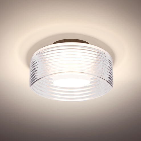 Belu LED 7.88 inch Bronze Flush Mount Ceiling Light