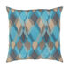 Camila 18 X 18 inch Aqua/Teal/Sage/Dark Green/Taupe Pillow Kit, Square