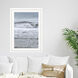 Cool Coastal Blue and Gray and White Framed Art