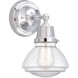 Aditi Olean 1 Light 6.75 inch Polished Chrome Sconce Wall Light, Aditi