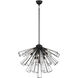Dendelio 13 Light 30 inch Black Chandelier Ceiling Light