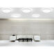 Bina LED 16 inch Black Surface Mount Ceiling Light