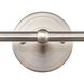 English Pub 2 Light 18 inch Satin Nickel Vanity Light Wall Light