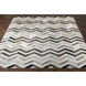 Trail 36 X 24 inch Light Gray Rug in 2 x 3, Rectangle