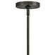 Oberon 8 Light 48 inch Black Oxide Chandelier Ceiling Light