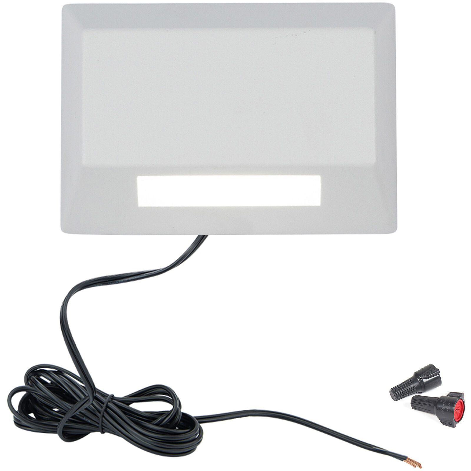 Tyler 12 2.8 watt White Deck and Patio Lighting in 3000K, WAC Landscape