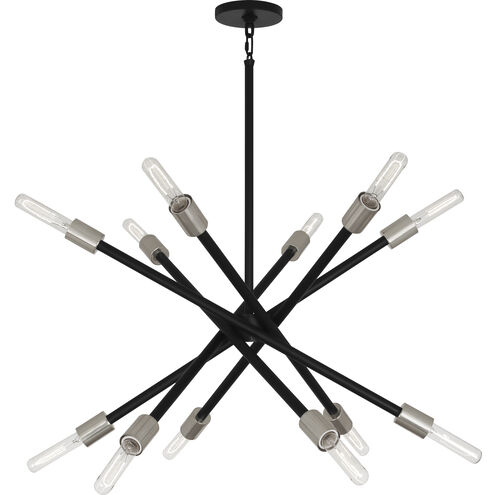 Thatcher 12 Light 25.75 inch Polished Nickel Chandelier Ceiling Light