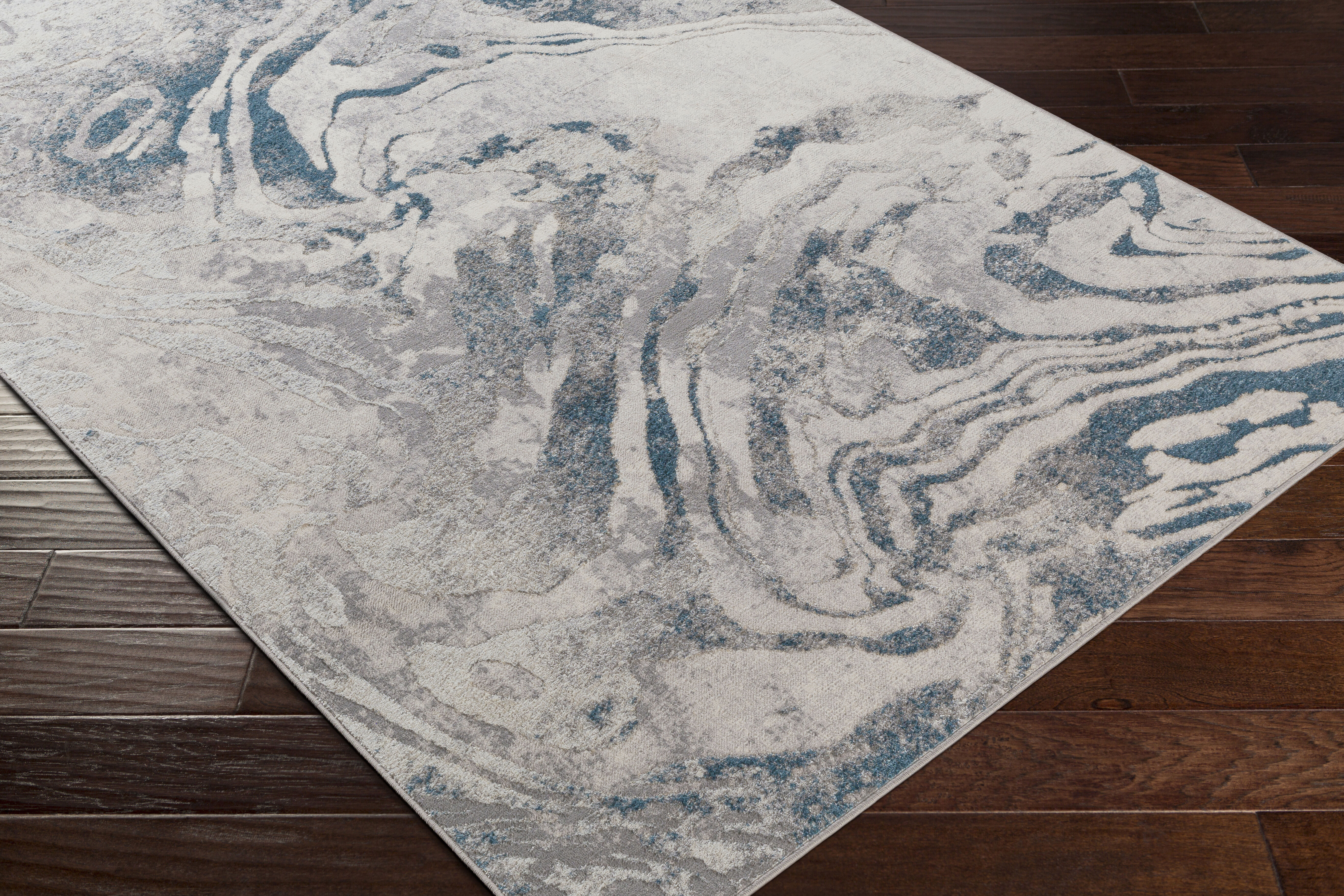 Firenze 84 X 62 inch Light Grey Rug, Rectangle