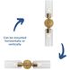 Cofield 2 Light 5.62 inch Vintage Brass Wall Bracket Wall Light