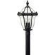 Estate Series San Clemente LED 22 inch Museum Black Outdoor Post Mount Lantern