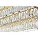 Josephine 12 Light 16 inch Satin Gold Chandelier Ceiling Light