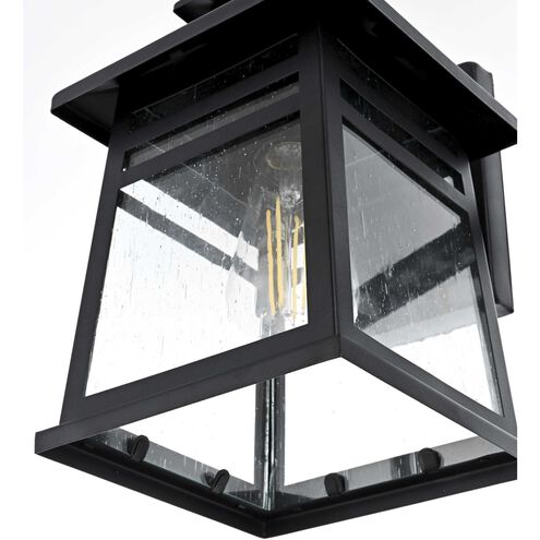 Bambrey 1 Light 11.5 inch Black Outdoor Wall Sconce