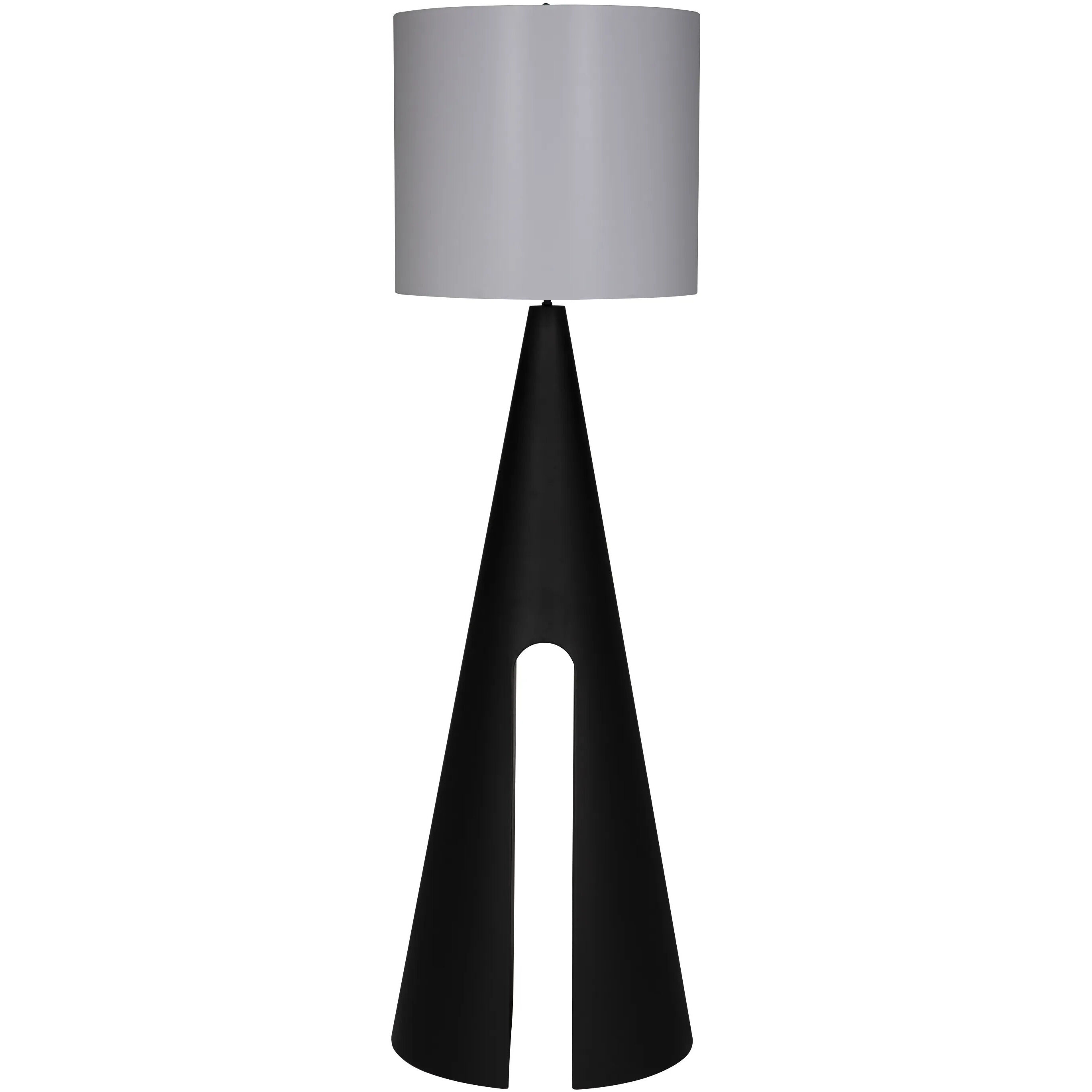 Mordred 69 inch 60.00 watt Matte Black Floor Lamp Portable Light