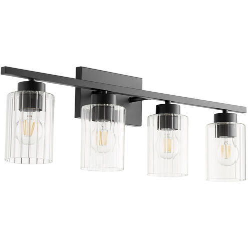 Ladin 4 Light 30 inch Noir Vanity Light Wall Light