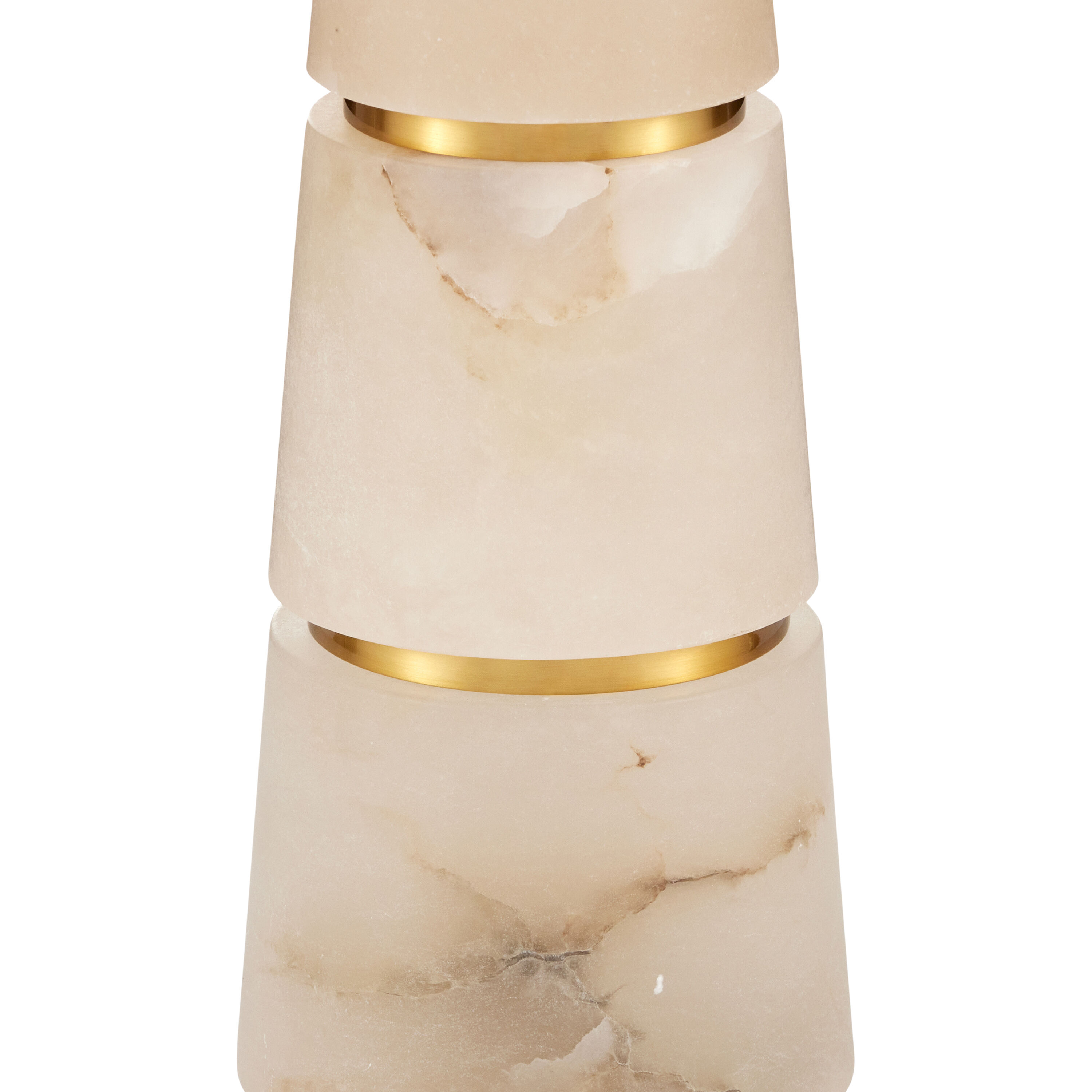 Eleanora 33.75 inch 100 watt Natural/Natural Brass Table Lamp Portable Light