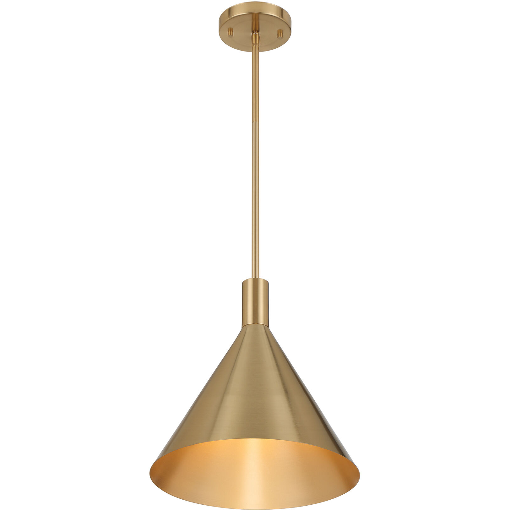 Pharos 1 Light 13 inch Noble Brass Pendant Ceiling Light