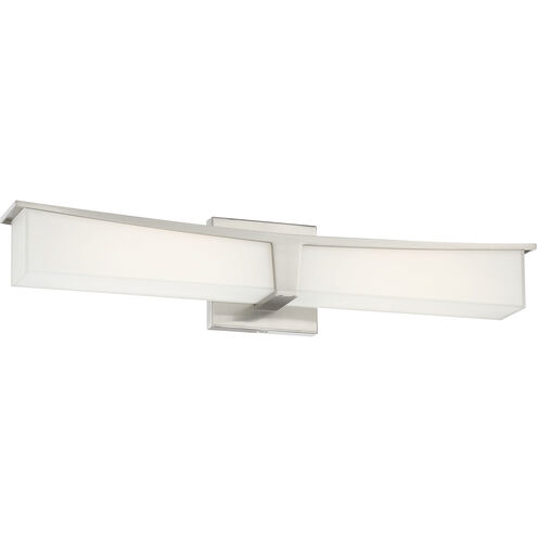 Plane LED 24 inch Brushed Nickel Bath Light Wall Light