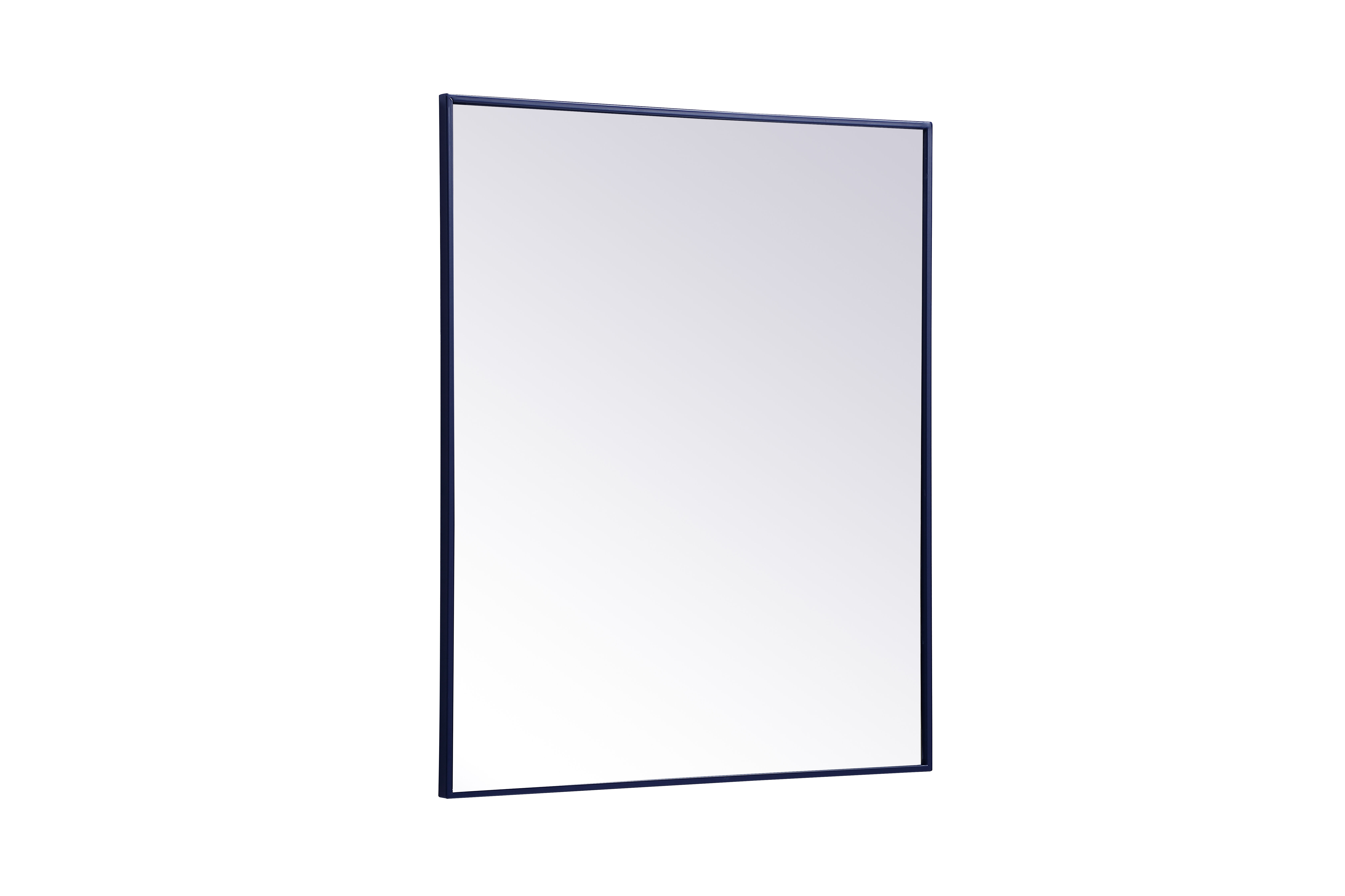Eternity 36 X 30 inch Blue Wall Mirror