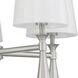 Palmer 5 Light 20.98 inch Brushed Polished Nickel Chandelier Ceiling Light