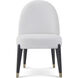 Luna Palmer Dining Side Chair, Wooden, Upholstered