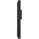 Tribeca LED 4 inch Bronze and Gold Leaf ADA Wall Sconce Wall Light