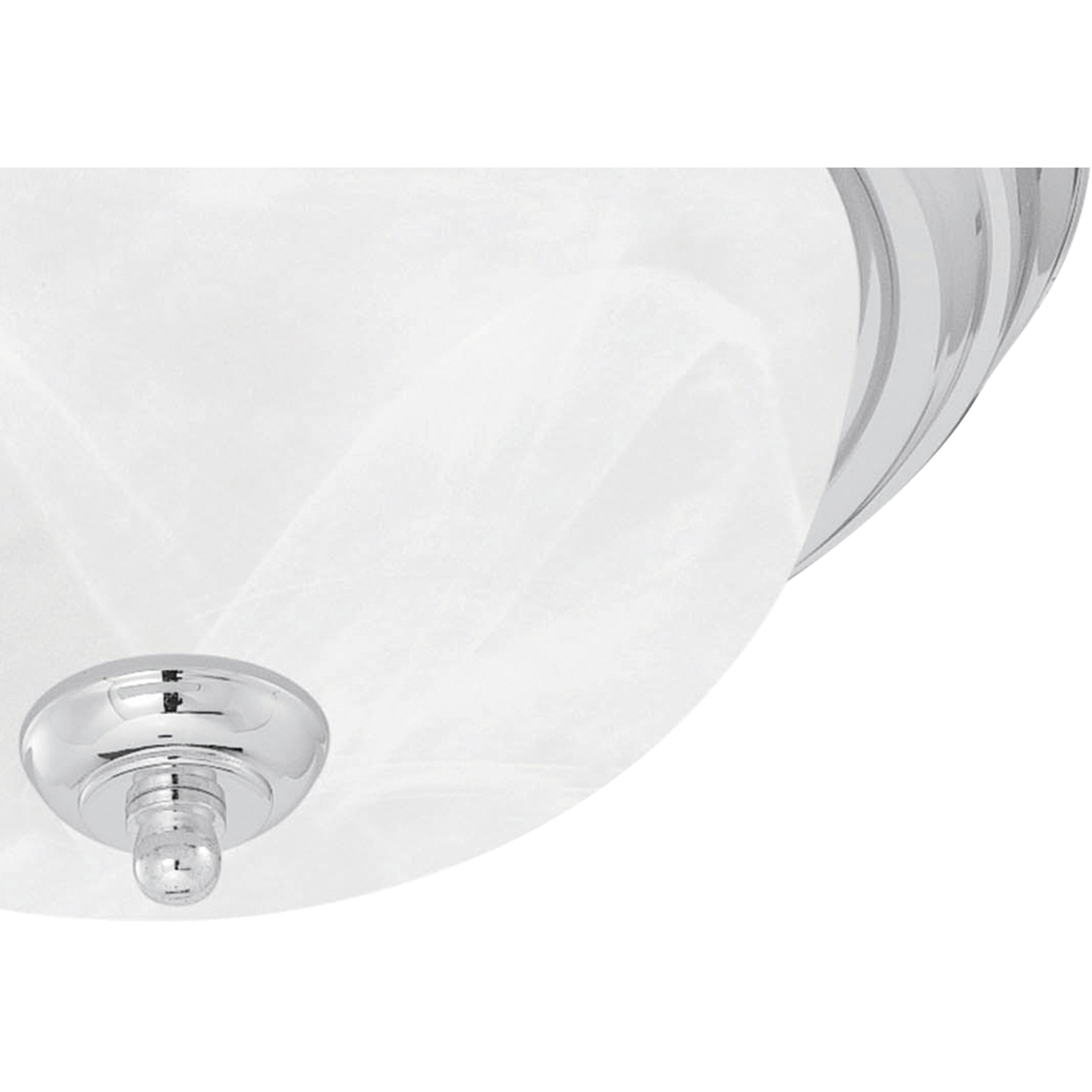Harmony 3 Light 16 inch Brushed Nickel Flush Mount Ceiling Light
