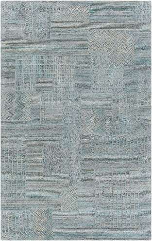 Rosario 36 X 24 inch Denim Rug in 2 x 3, Rectangle