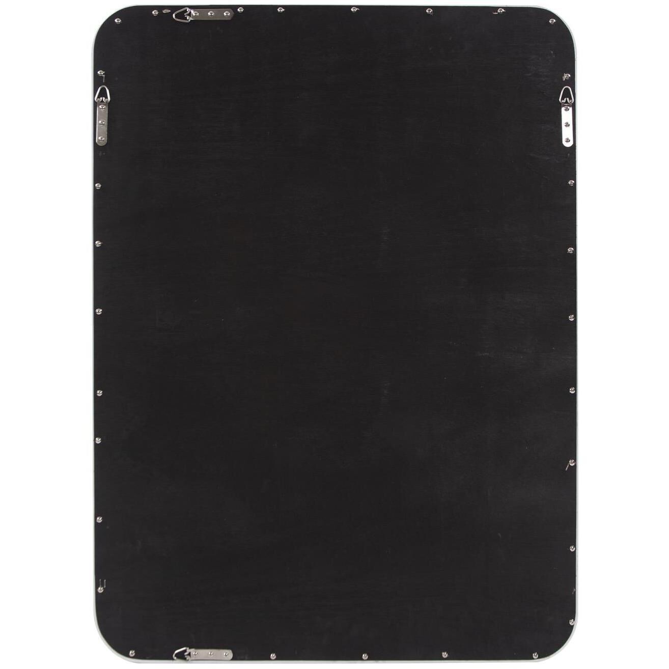 Joelle 40 X 30 inch Matte White Mirror