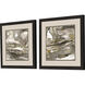 Urban Reflection Brown and Beige and Neutral and Gray Framed Art, Propac