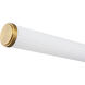 Warwick LED 32.5 inch Modern Gold Bathroom Vanity Wall Light