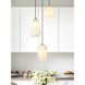 Gene 3 Light 17 inch Satin Gold Pendant Ceiling Light