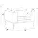 Burr Behike Saddle Leather Armchair