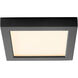 Altair LED 7 inch Black Flush Mount Ceiling Light