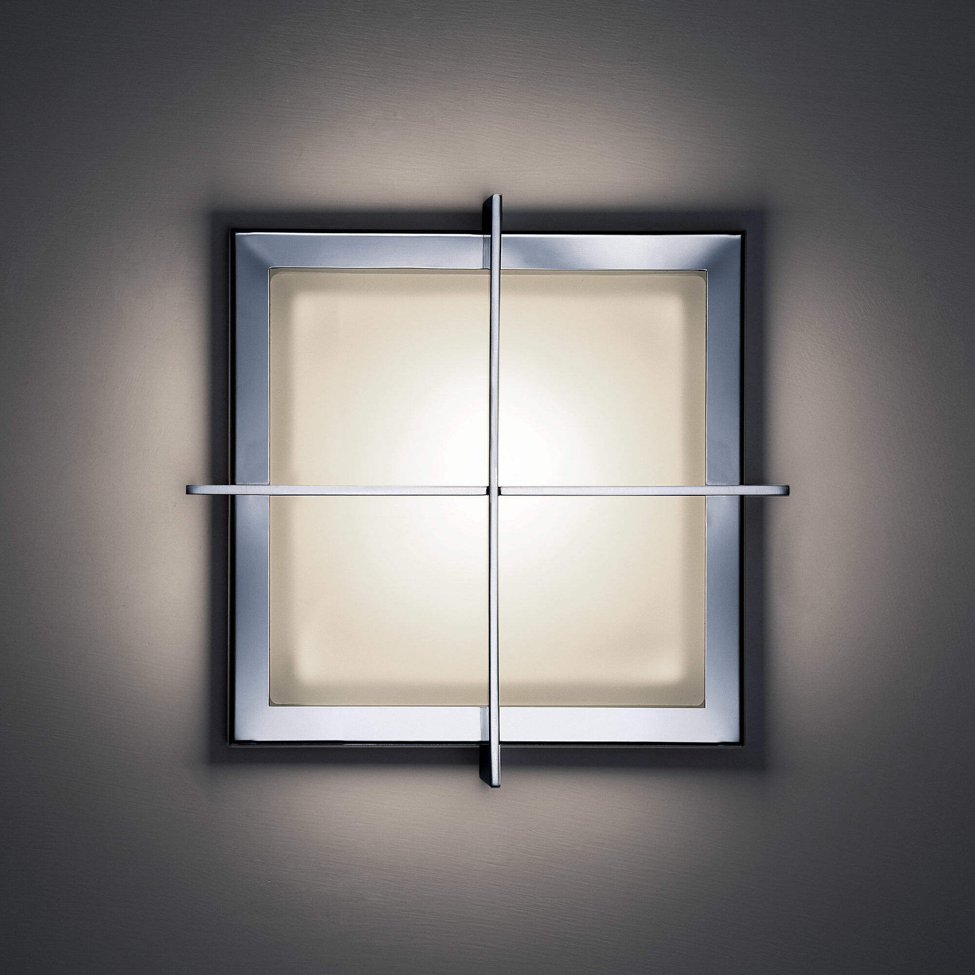 Razor LED 15.8 inch Stainless Steel Flush Mount Ceiling Light