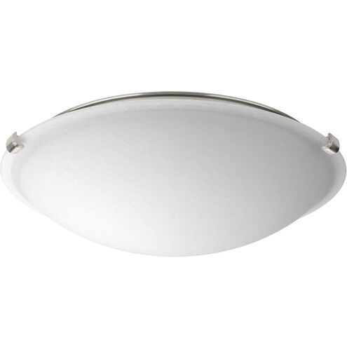 LED Dome LED 16 inch Brushed Nickel Flush Mount Ceiling Light, Progress LED